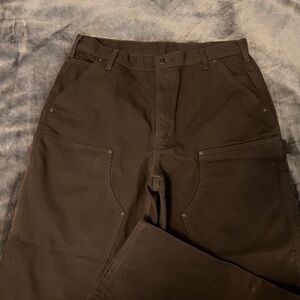 Carhartt Men’s Brown Work Pants 36x30